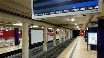 Die U-Bahnstation Ebertplatz in Köln ist verwaist.
