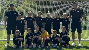 Die U10-Fußballer der Küstenauswahl waren bei einem sehr gut besetzten Turnier in Hessen am Ball. 