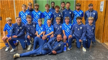 Die U14-Fußballer des JFV Bremerhaven belegten beim Styrian Indoor Masters den 31. Platz.