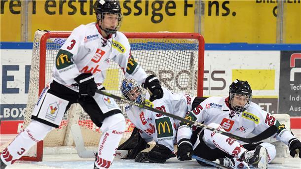 Die U20-Junioren des REV Bremerhaven lassen sich nicht unterkriegen und werden für ihren Ehrgeiz belohnt.