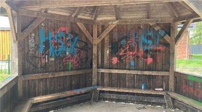 Sachbeschädigung, Polizei, Spielplatz, Bothel