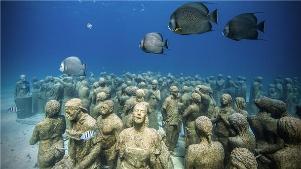 Die Unterwasser-Statuen von Jason deCaires Taylor sind spektakulär.