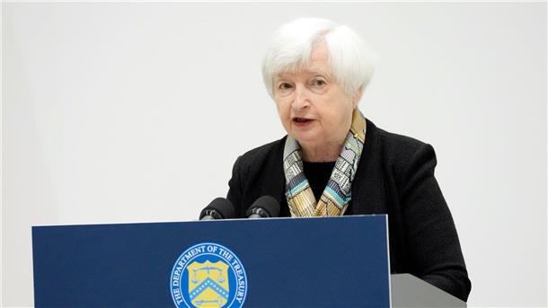 US-Finanzministerin warnt vor „Katastrophe“ Die US-amerikanische Finanzministerin Janet Yellen schaut sehr besorgt auf einen möglichen Zahlungsausfall.