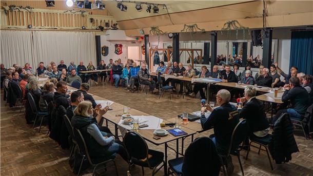 Die Versammlung im Eckwarder Hof war gut besucht: 62 Mitglieder waren anwesend.