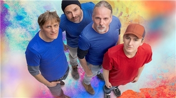 Die vierköpfige Band Goldplay.live covert täuschend echt die Hits von Coldplay.