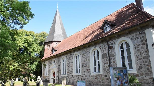 Die Selsinger Kirche.