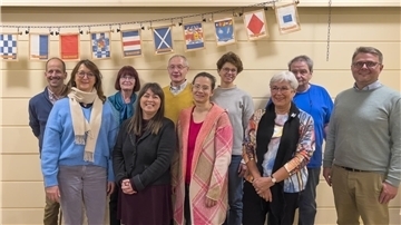 Die Vorstandsmitglieder des Grünen Kreises Bremerhaven (von links): Hubert Paetz, Ursel Sturmheit-Hübner, Ebru Aydin, Torsten Koop, Sabrina Czak, Juliane Keil, Sybille Böschen, Michael Müllner und Olaf Seemann.
