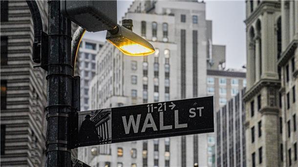 Die Wall Street in New York.