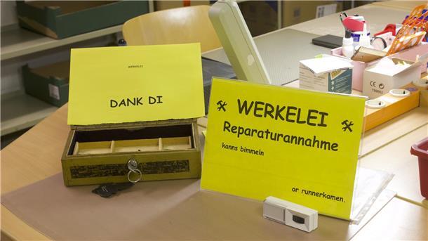 Die Werkelei ist ab März jeden Dienstag von 10 bis 12.30 Uhr geöffnet.