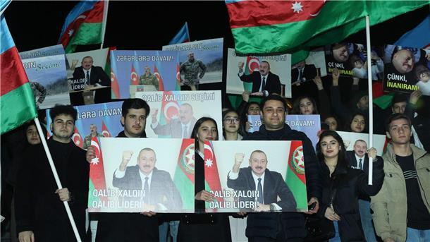 Die Wiederwahl des amtierenden Präsidenten Aliyev galt bereits im Vorfeld als sicher.