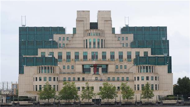 Die Zentrale des britischen Geheimdienstes in London.