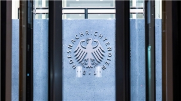 Die Zentrale des Bundesnachrichtendienstes in Berlin.