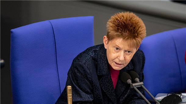 Dienstälteste Vizepräsidentin des Bundestags: Petra Pau.