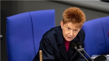 Dienstälteste Vizepräsidentin des Bundestags: Petra Pau.