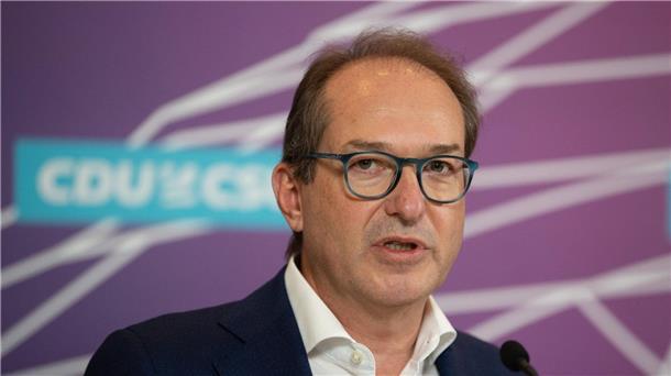 Ampel-Wahlrecht: Unionsfraktion reicht Verfassungsklage ein „Diese Wahlrechtsmanipulation muss gestoppt werden“: Alexander Dobrindt.