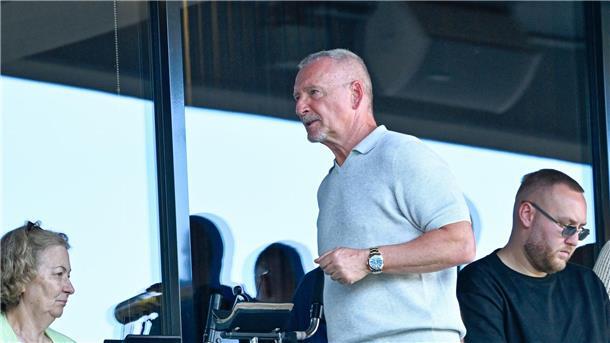 Direkt wieder im Stadion: Roger Wittmann.