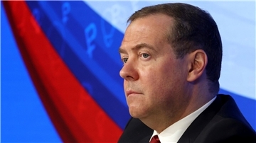 Dmitri Medwedew, Ex-Präsident und Putin-Vertrauter, ist für seine drastischen Worte bekannt.