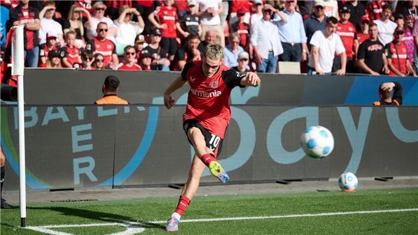 Comeback mit Fragezeichen: Wie lange bleibt Wirtz? Doch auch der Einsatz des Topspielers konnte das torlose Remis gegen Union Berlin nicht mehr verhindern.