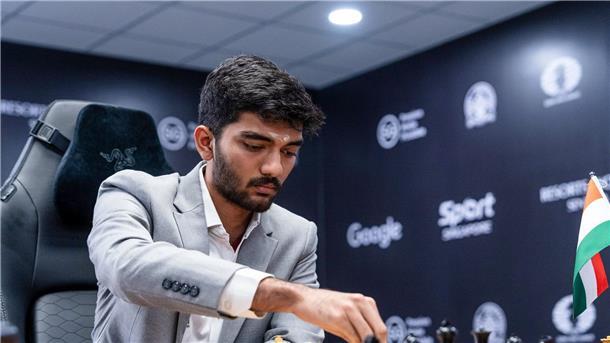 Erster Sieg für Schach-Teenager Gukesh in WM-Duell Dommaraju Gukesh konnte die dritte Partie der Schach-WM für sich entscheiden.
