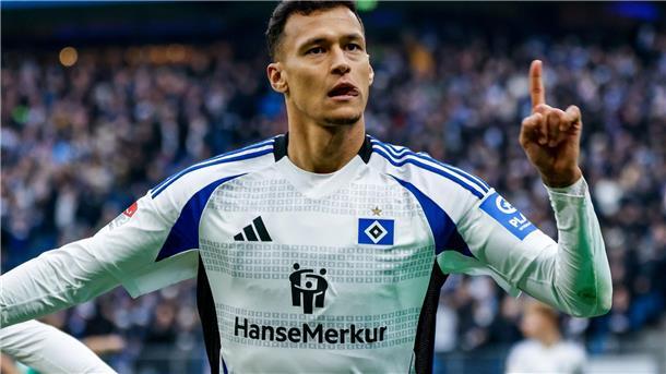 HSV setzt auf Hamburger Jung: Polzin neuer Cheftrainer Doppel-Torschütze und pro Polzin: HSV-Stürmer Davie Selke