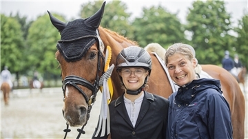 Carlotta Kopitzki und Mutter Anja