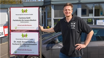 Dr. Daniel Dyllong verstärkt die Gemeinschaftspraxis von Dr. Nina Brümmer in Langen.