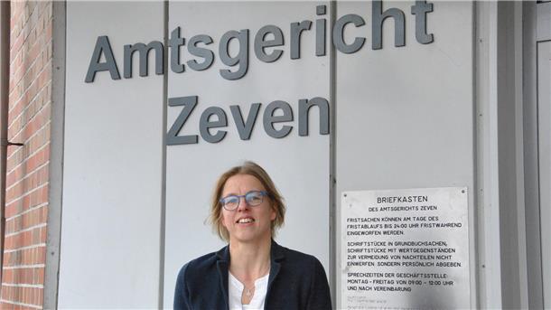 Dr. Judith Farokhmanesh ist seit wenigen Monaten Amtgerichtsdirektorin in Zeven, zuvor war sie in Stade am Landgericht tätig.