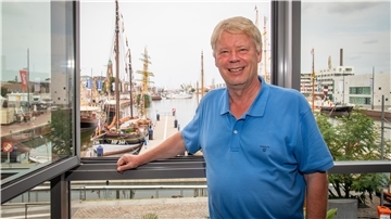 Dr. Ralf Meyer, Geschäftsführer der Erlebnis Bremerhaven GmbH erklärt, was sich nächstes Jahr bei den Maritimen Tagen ändern soll - und was nicht.