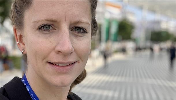 Dr. Stefanie Arndt vom Alfred-Wegener-Institut für Polar- und Meeresforschung ist bei der Weltklimakonferenz in Dubai.