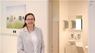 Dr. Susanne Kleinbrahm gibt Einblicke in die neue Gewaltschutzambulanz 