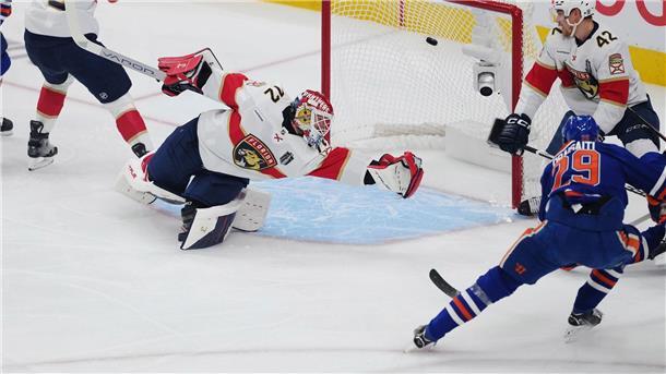Draisaitl-Doppelpack: Oilers gewinnen Auftakt in NHL-Finals Draisaitl trifft früh zur Führung für die Oilers.