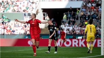 Dreier-Pack im Finale von Köln: Lea Schüller 