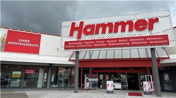 Dunkle Wolken sind über den Hammer-Fachmärkten aufgezogen. Auch hier in Spaden fürchten Mitarbeiter um ihren Job.