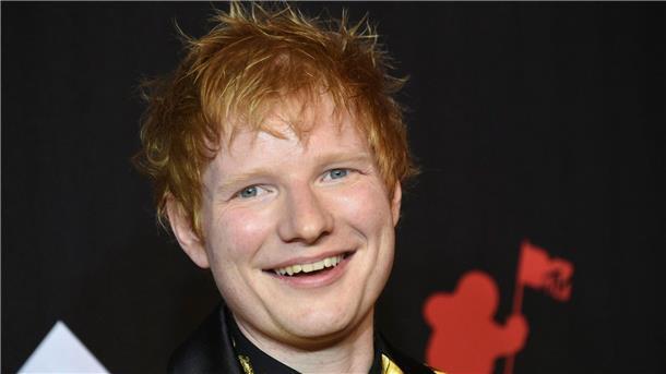 Ed Sheeran bei den MTV Video Music Awards in New York 2021.