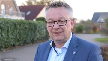 Andreas Wittenberg ist Bürgermeister der Gemeinde Hagen im Bremischen
