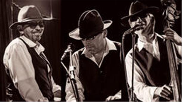 "Ein Besuch ist swingend erforderlich", kalauern die Jungs vom Trio Triplepack Swing Trio.