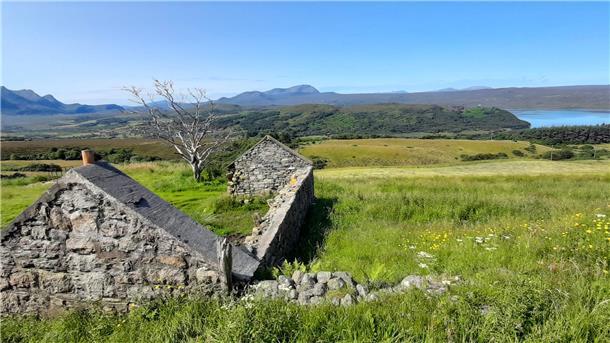 Ruine in den schottischen Highlands