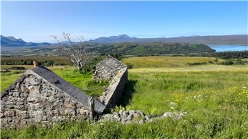 Ruine in den schottischen Highlands