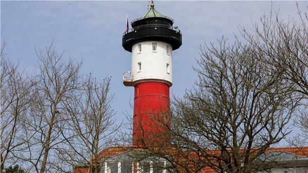 Ein Blick auf den alten Leuchtturm der Insel.