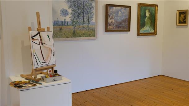Ein Blick in die Ausstellung.