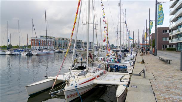 Ein Dutzend Multihulls sind allein aus den Niederlanden angereist.