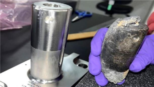 Nasa: ISS-Schrott schlug in Haus in Florida ein Ein geborgenes Stück Weltraumschrott, das von der Internationalen Raumstation kam.
