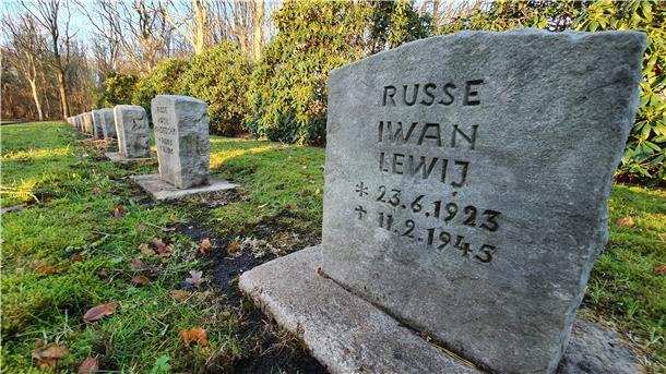 Ein Großteil der Zwangsarbeiter, die in der Kriegsgräberstätte Spieka-Knill begraben liegen, wurde noch nicht einmal 25 Jahre alt.
