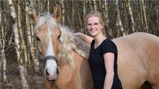 Ein Herz und eine Seele: Urte Clausen und ihr Lusitano Aloha.