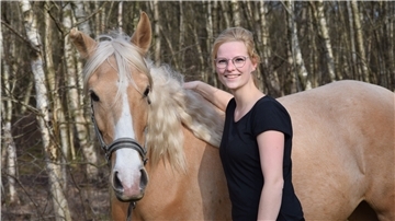 Ein Herz und eine Seele: Urte Clausen und ihr Lusitano Aloha.
