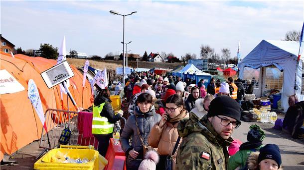 Ukrainische Geflüchtete in Polen