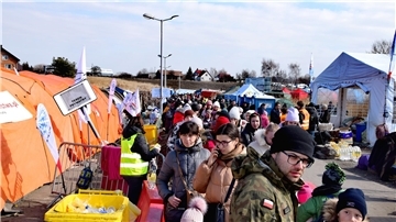Ukrainische Geflüchtete in Polen