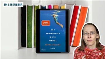 Buchcover und Frau