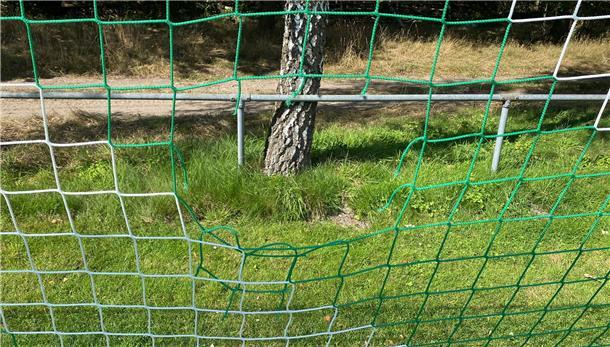 Ein nagelneues Tornetz ist mutwillig zerstört worden. Der SV Anderlingen hat Anzeige erstattet.