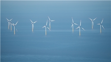Windräder in der Nordsee